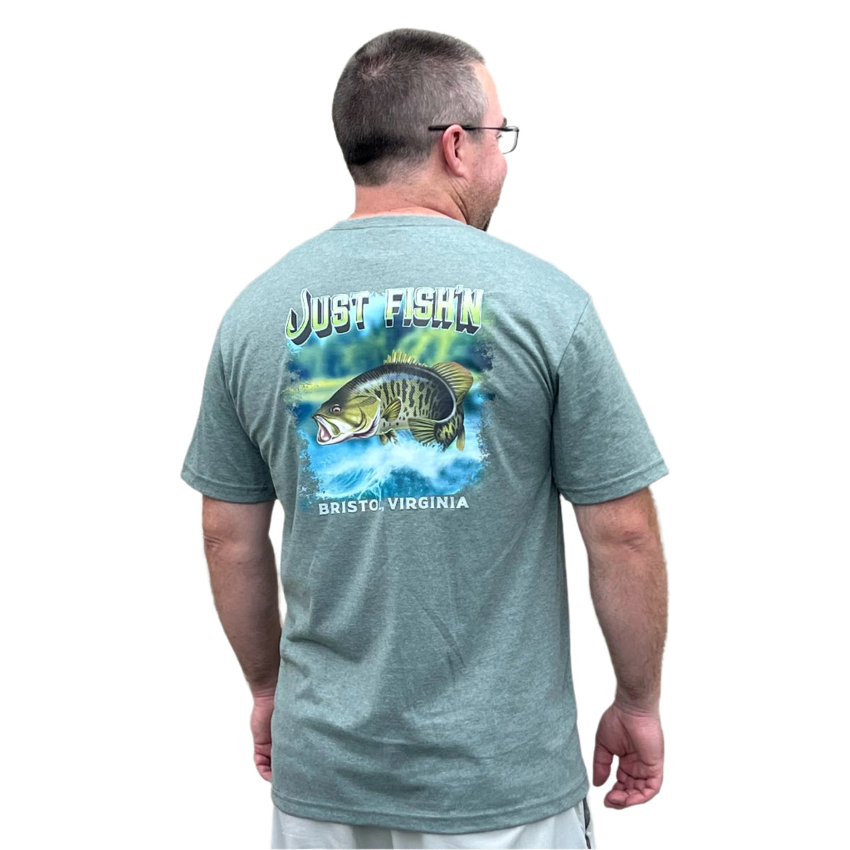 Just Fish'n Fish Logo T-Shirt