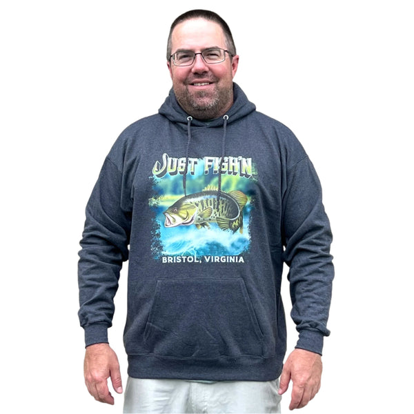 Just Fish'n Fish Logo Sweatshirt