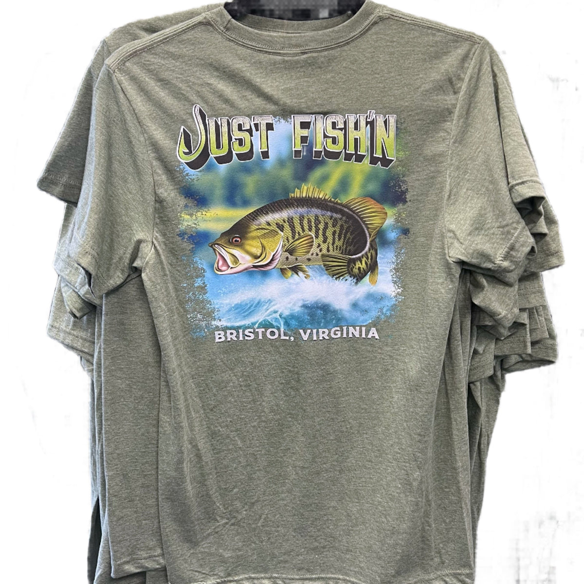 Just Fish'n Fish Logo T-Shirt