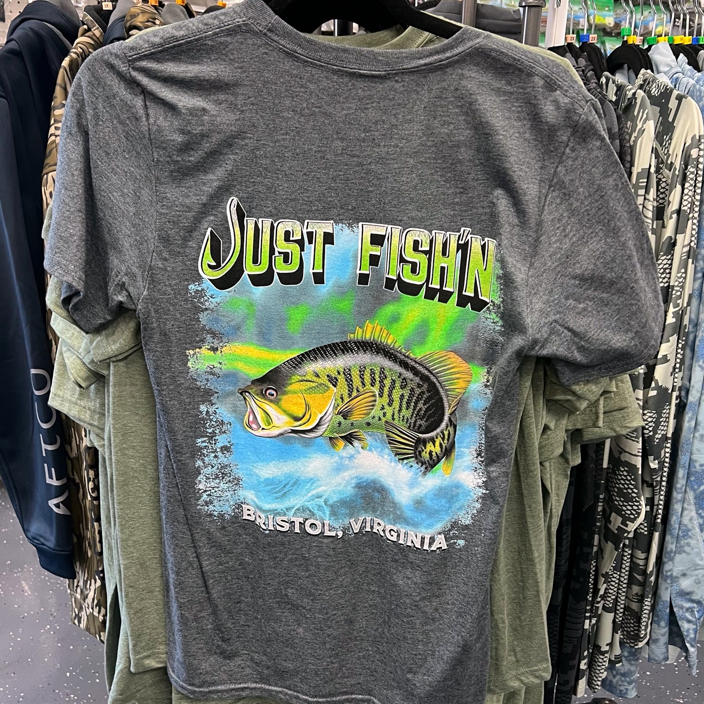 Just Fish'n Fish Logo T-Shirt