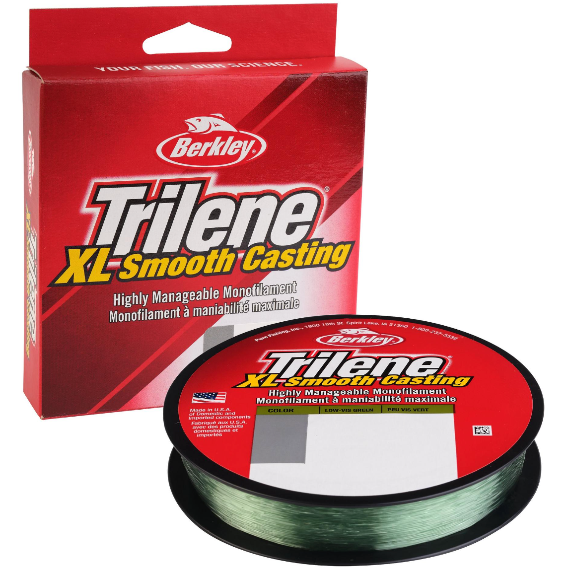 Berkley Trilene XL - Low-Vis Green