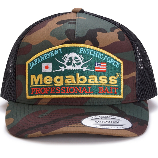 Megabass Psychic Camo Hat