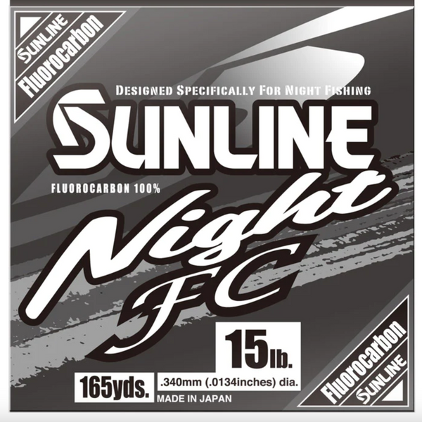 Sunline Night Fluorocarbon - Clear Blue
