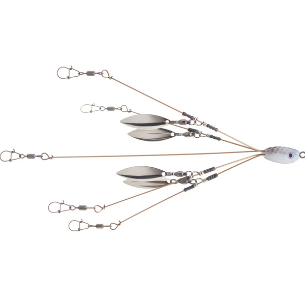 Hog Farmer Tactical Bassin 5 Hook 4 Blade Mini