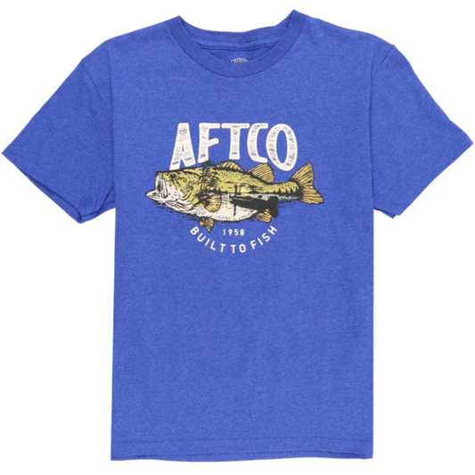 AFTCO Youth Wild Catch Short Sleeve T-Shirt