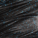  Black Blue Glitter - 010