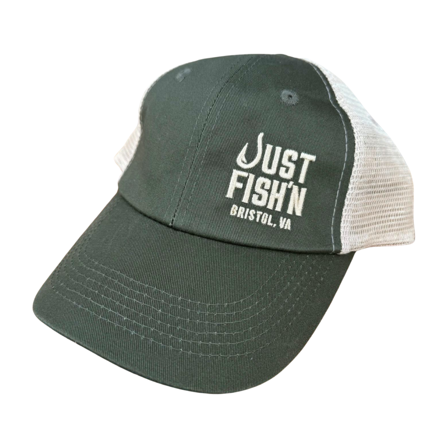 Just Fish'n Mesh Back Snapback Hats