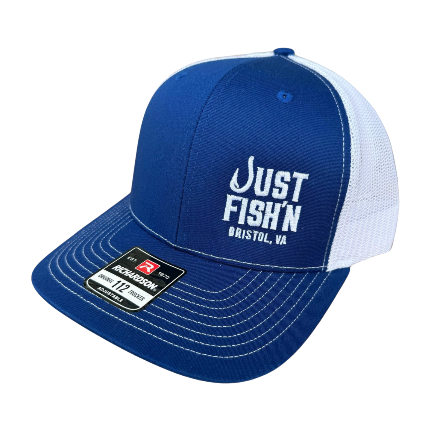 Just Fish'n Mesh Back Snapback Hats