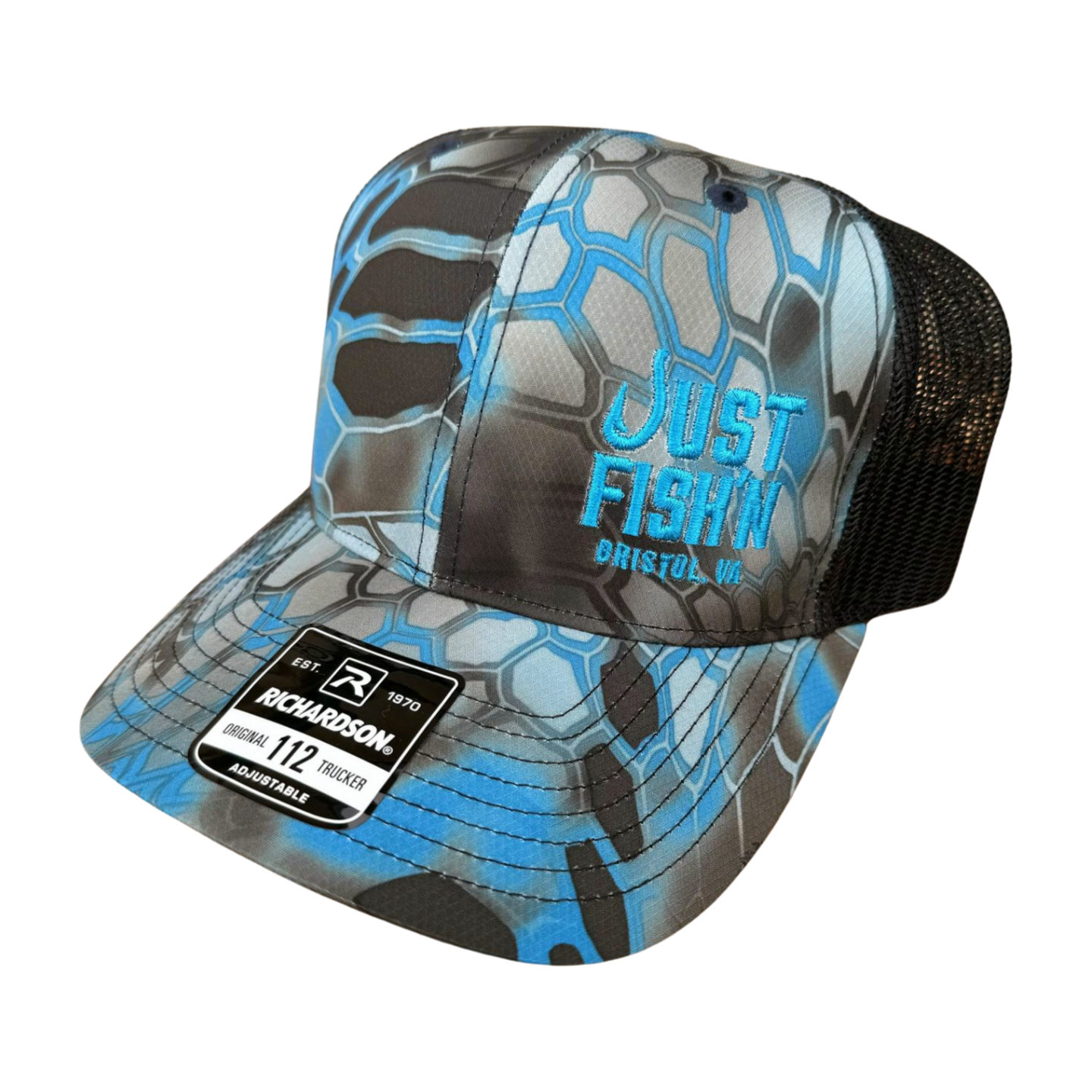 Just Fish'n Mesh Back Snapback Hats