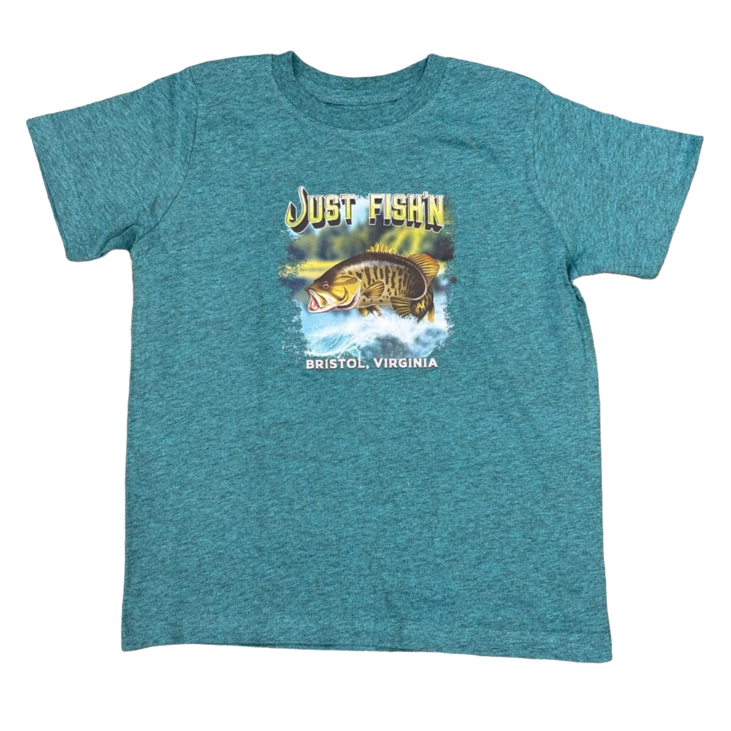 Just Fish'n Fish Logo T-Shirt - Youth