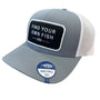AFTCO Sayings Trucker Find Your Own Fish - Steel