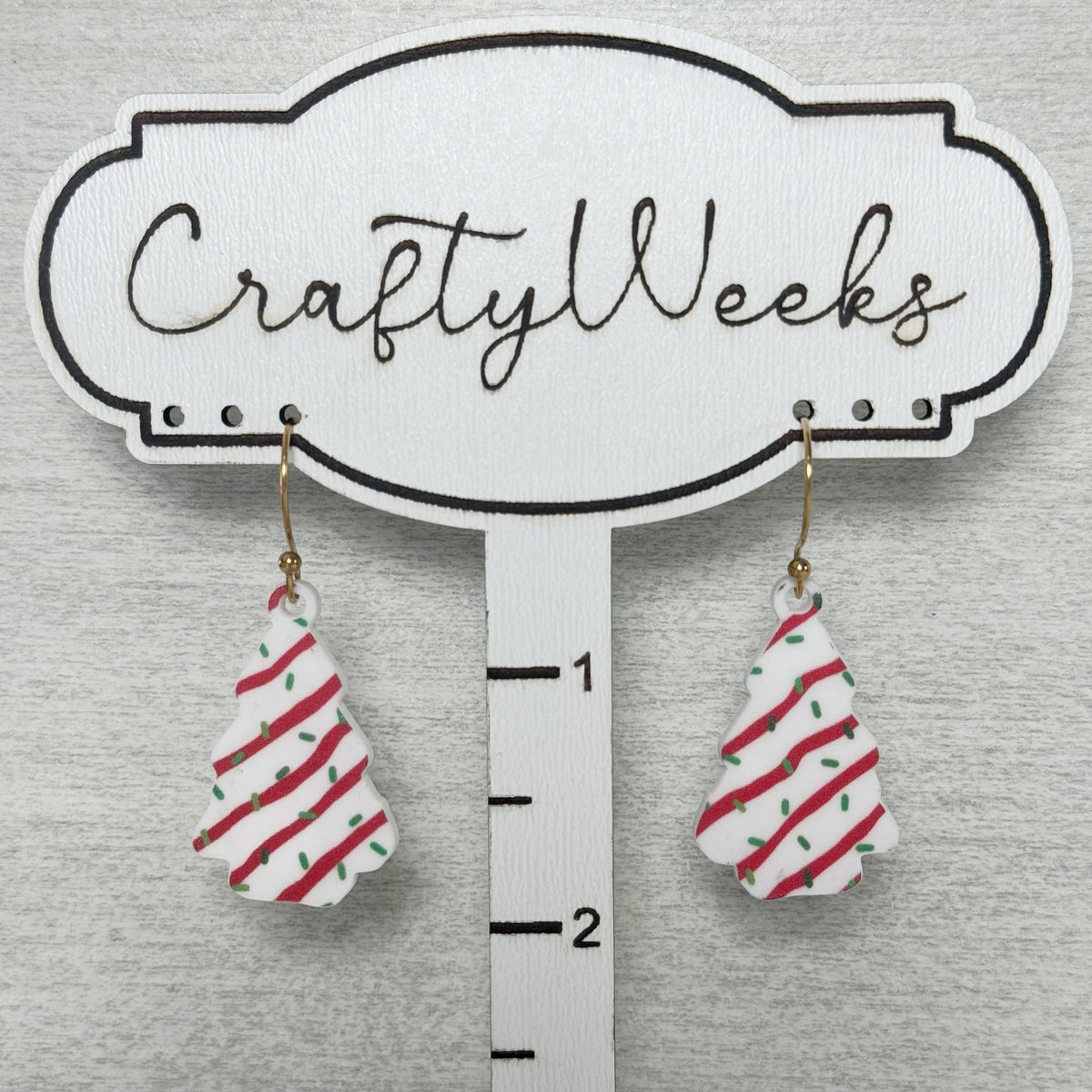 Christmas Tree Earrings