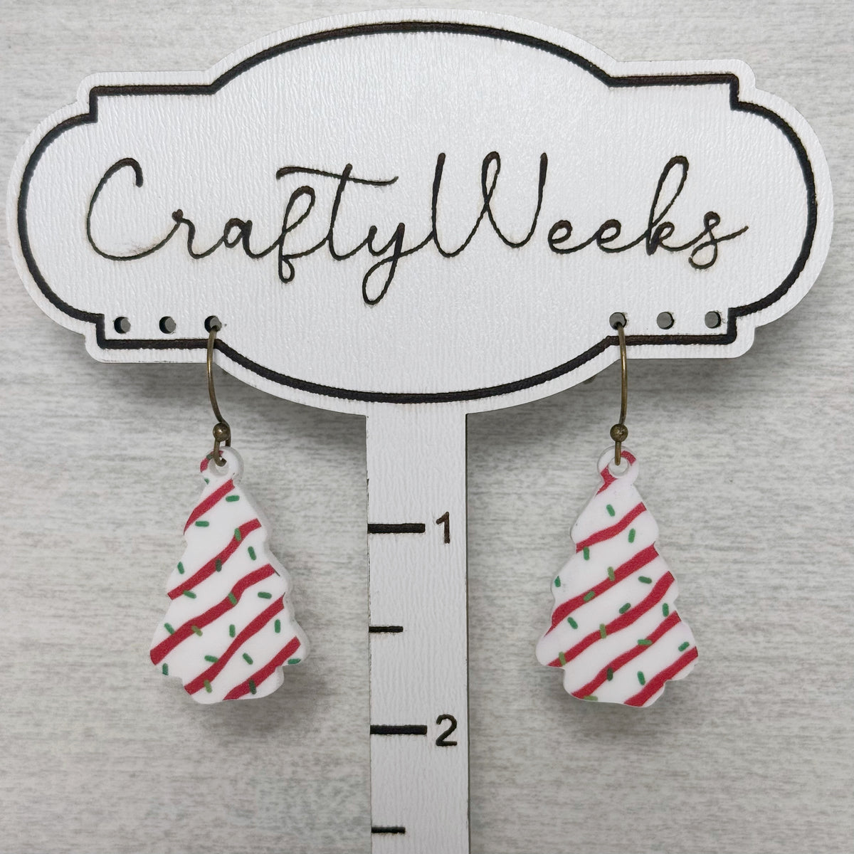 Christmas Tree Earrings