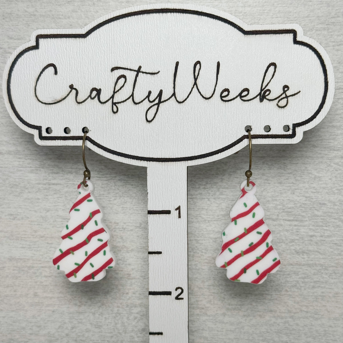 Christmas Tree Earrings