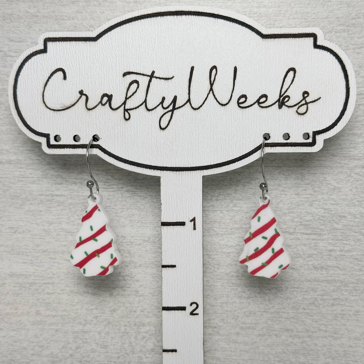 Christmas Tree Earrings