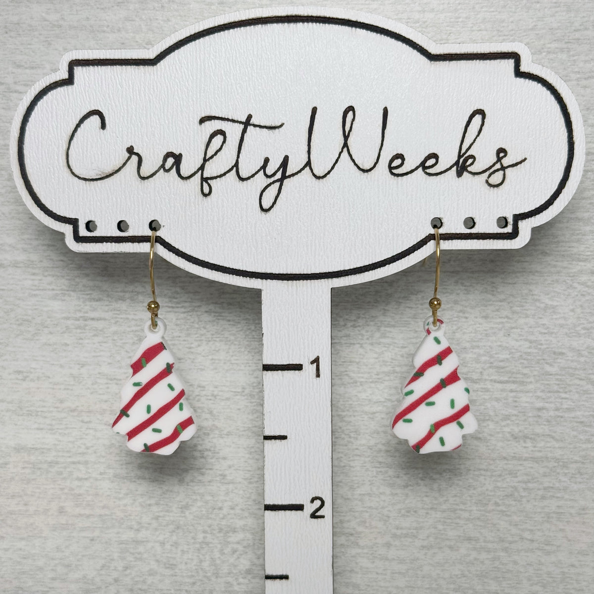 Christmas Tree Earrings