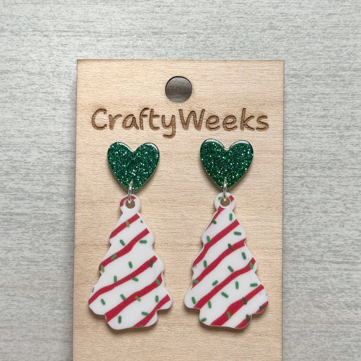 Christmas Tree Earrings