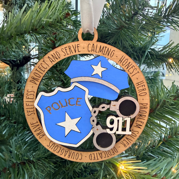 First Responder Ornaments