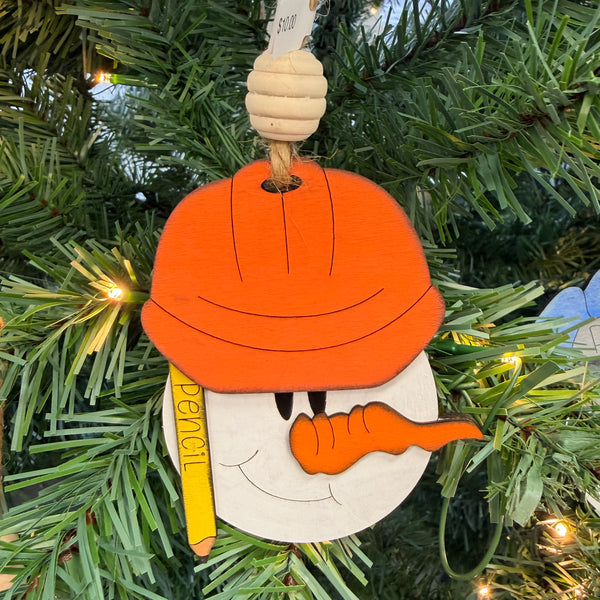 Assorted Snowman Ornaments