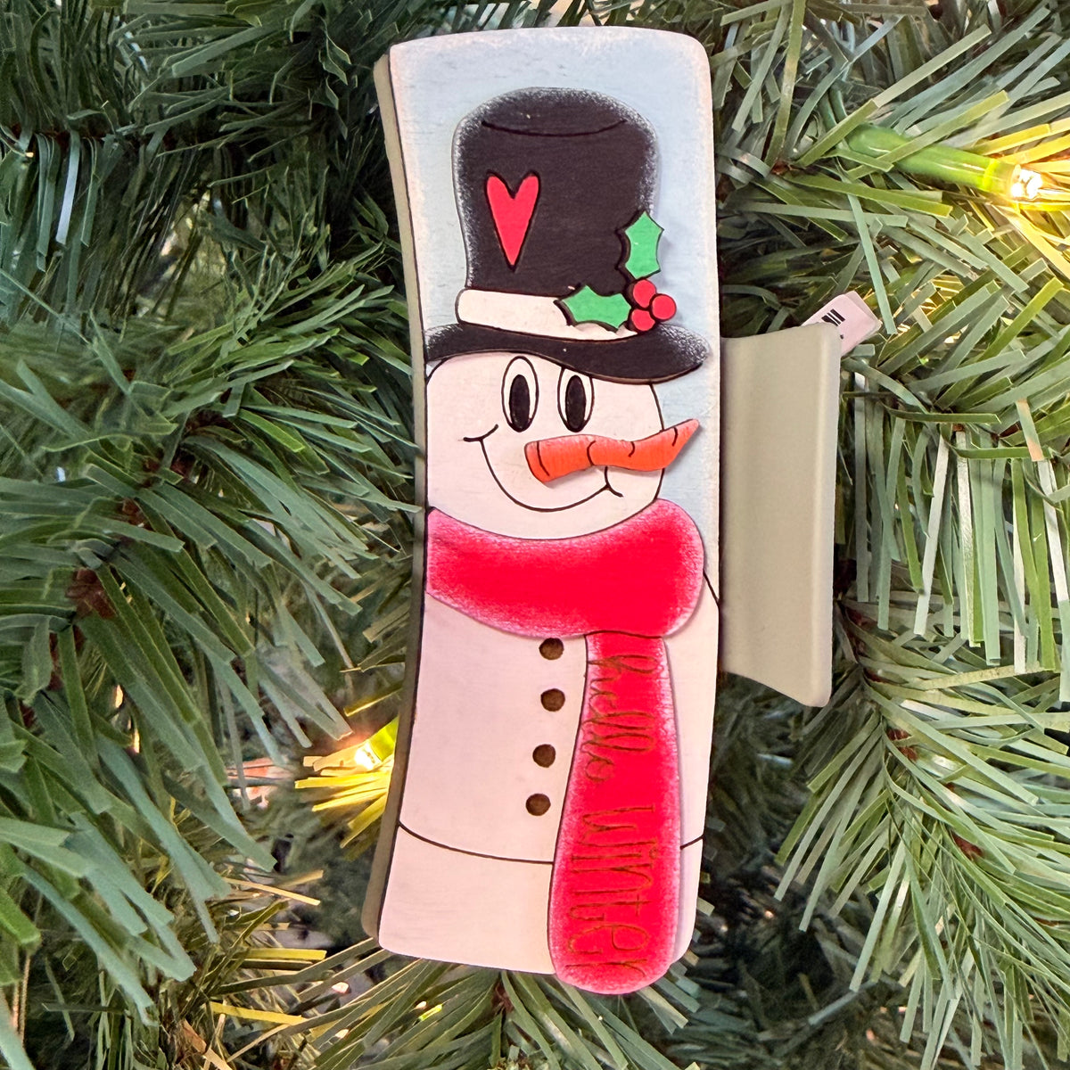 Assorted Christmas Hair Clips - 4"