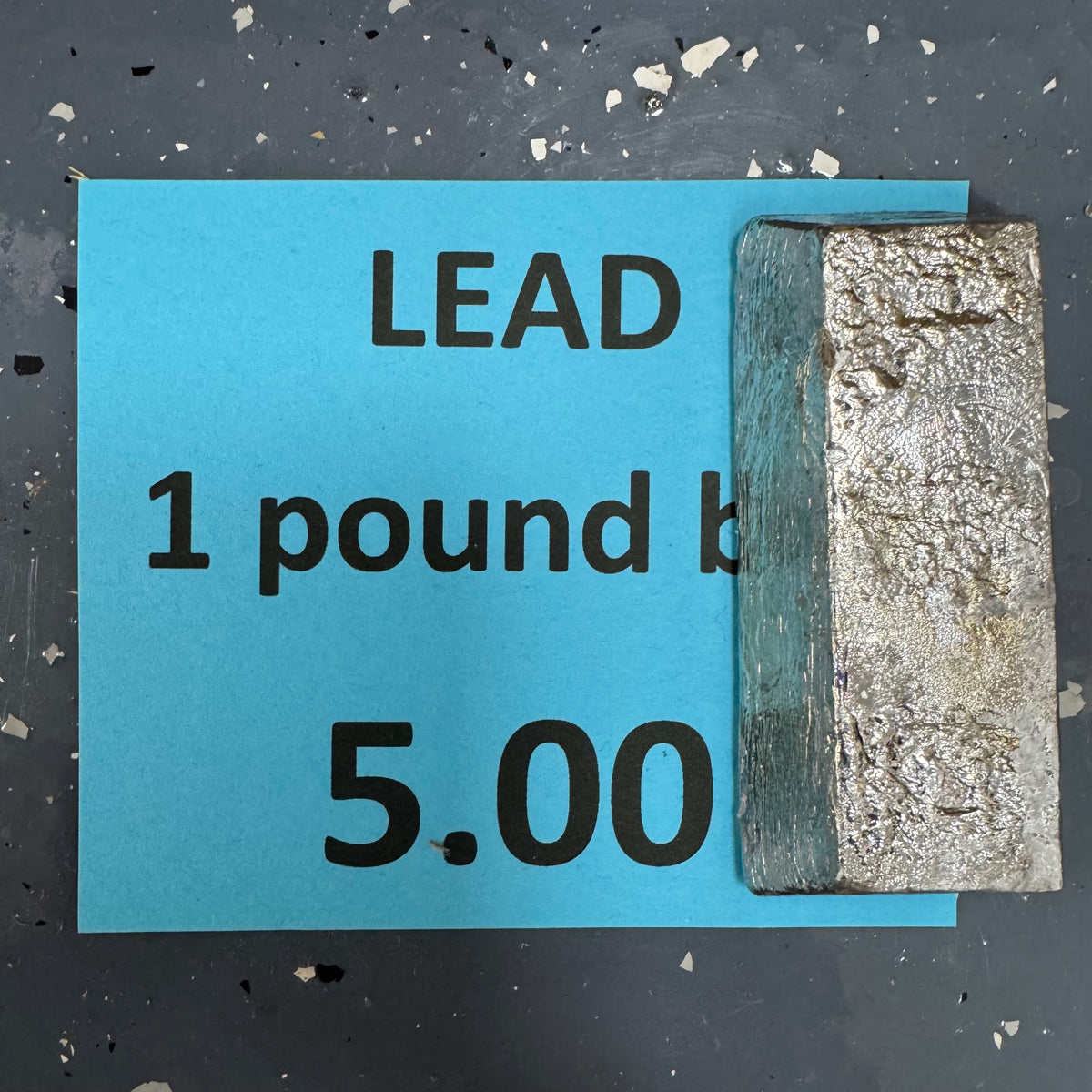 1 Pound Lead Ingot