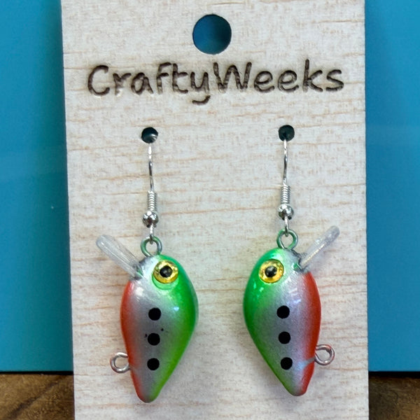 diy fishing lure earrings Fishing Lure Earrings – Just Fish'n