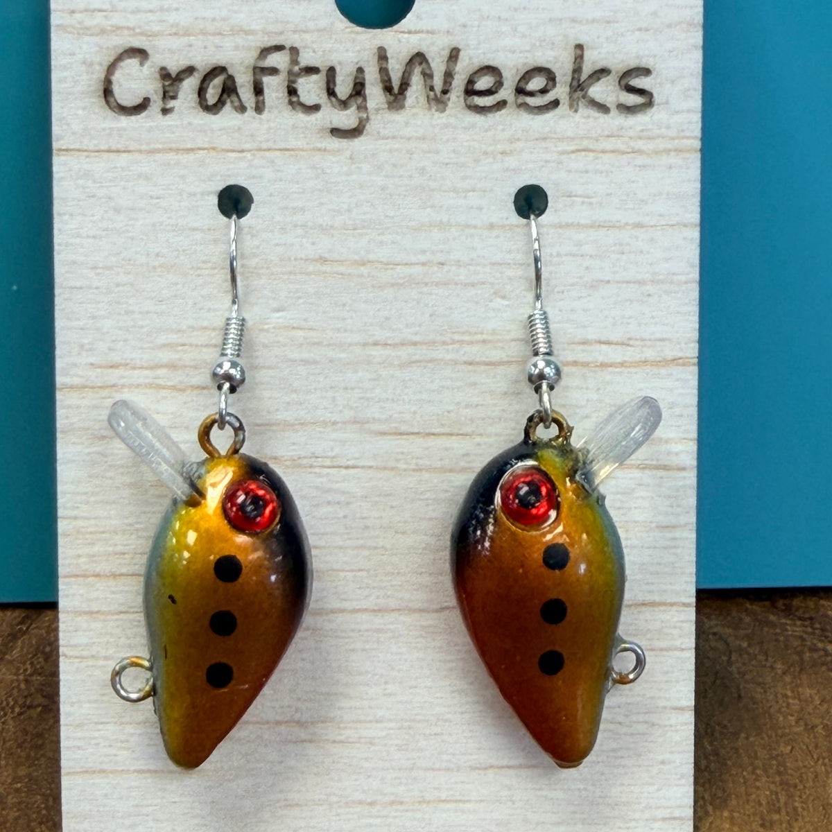 diy fishing lure earrings Fishing Lure Earrings – Just Fish'n