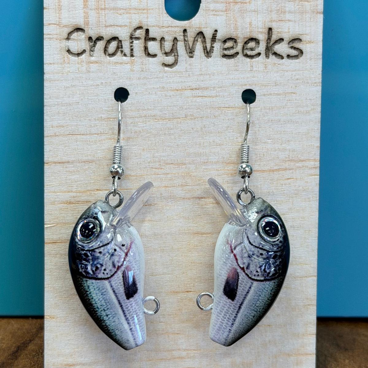 fish lure earrings Fishing Lure Earrings