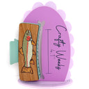  Dark Wood background/Blue Green Clip