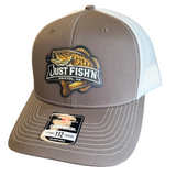 Just Fish'n UV Patch Hats Chocolate Chip Birch