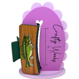 Largemouth Bass Hairclips