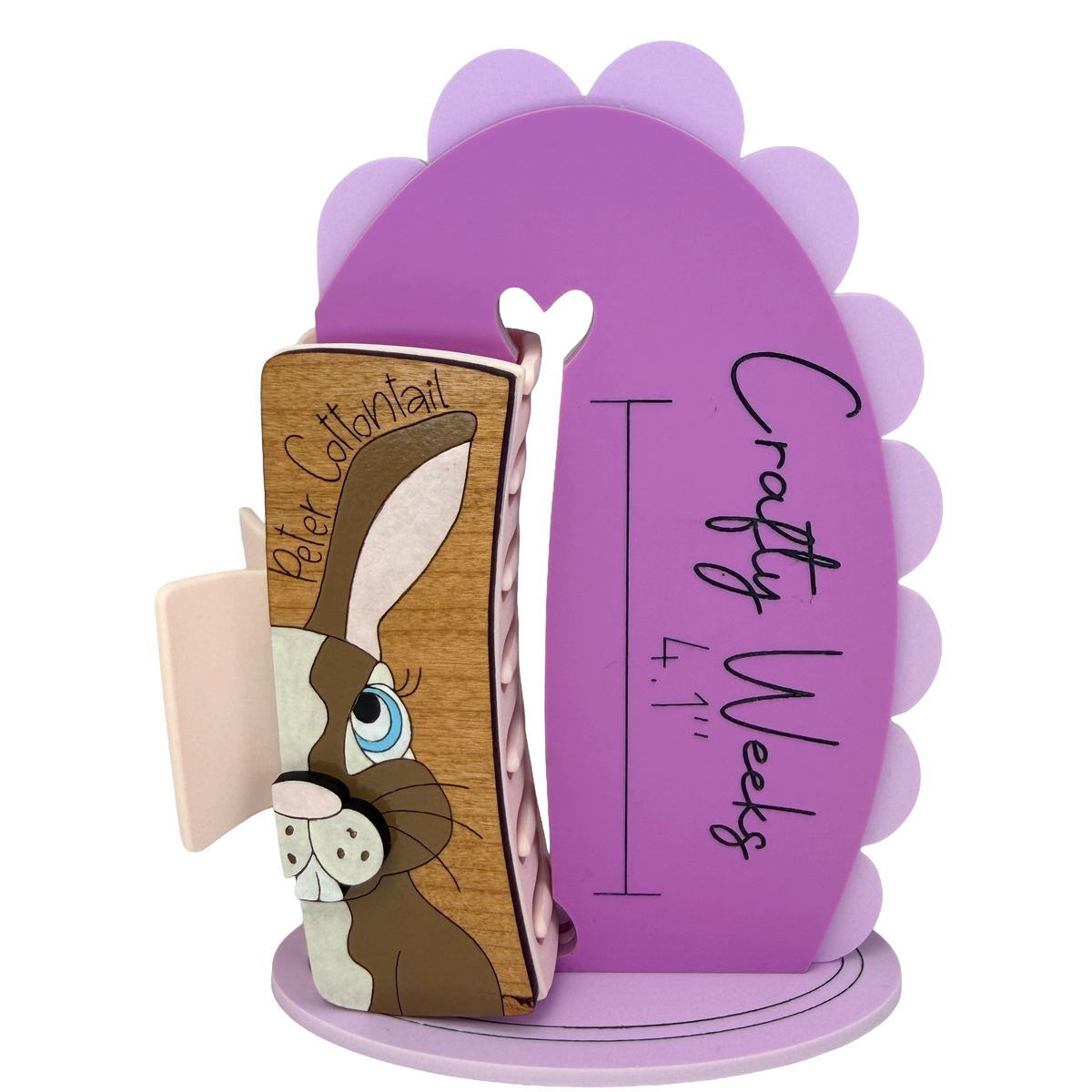 Peter Cottontail Hairclip