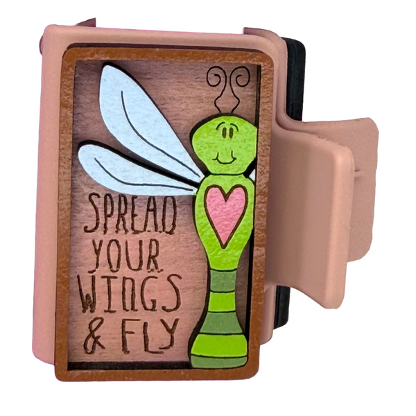 Spread Your Wings Hairclip 2"