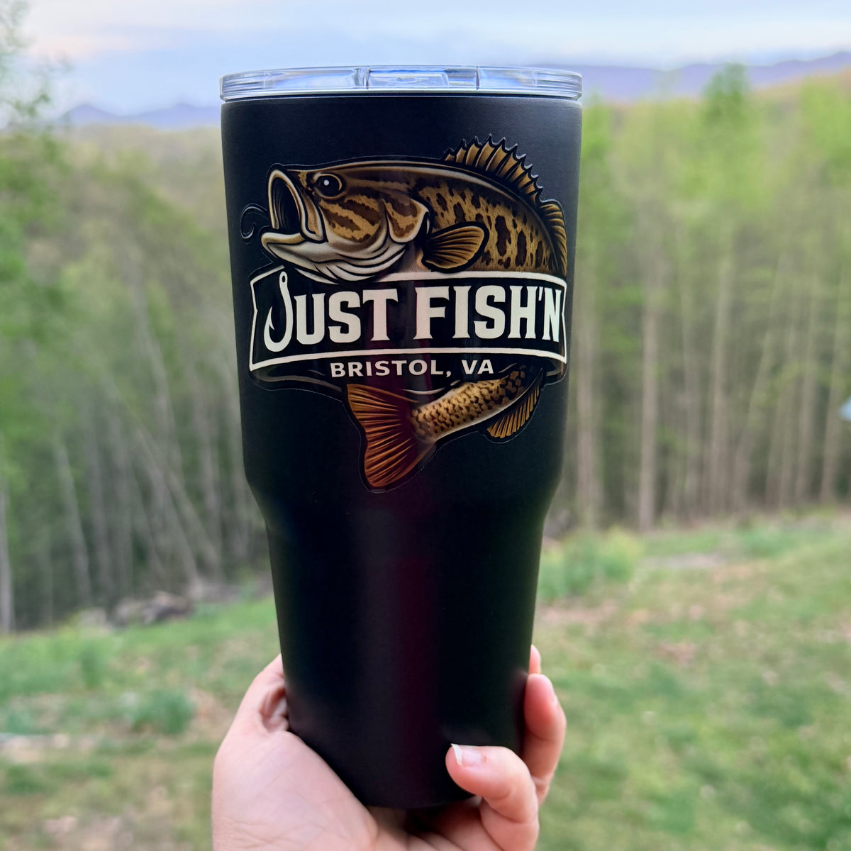 Just Fish'n Drinkware 30 oz. Tumbler