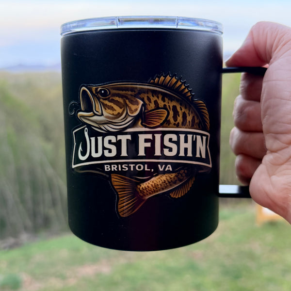 Just Fish'n Drinkware 12 oz. Mug