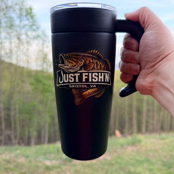 Just Fish'n Drinkware 20 oz. with Handle