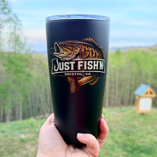 Just Fish'n Drinkware 20 oz. Tumbler