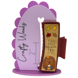 Fall Sweet Fall Hedgehog Hairclip