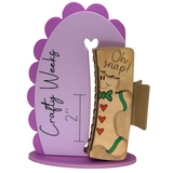 Oh Snap Gingerbread Man - Tan Hairclip