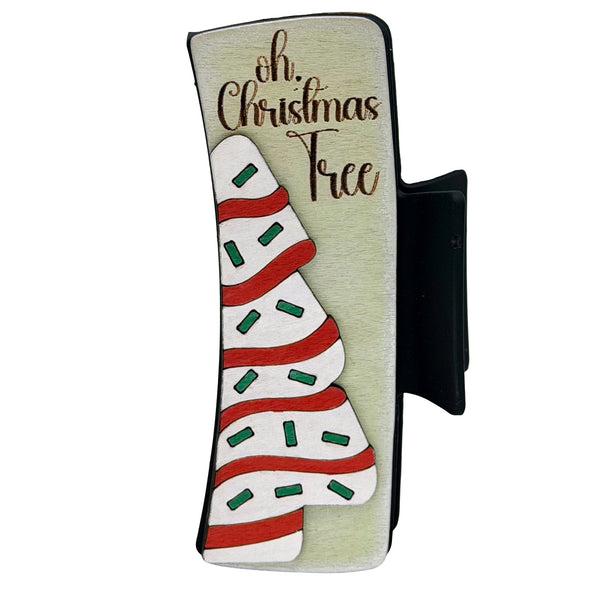 Oh Christmas Tree Cake - Hairclip