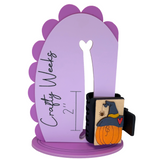 Witchy Pumpkin Hairclip 2