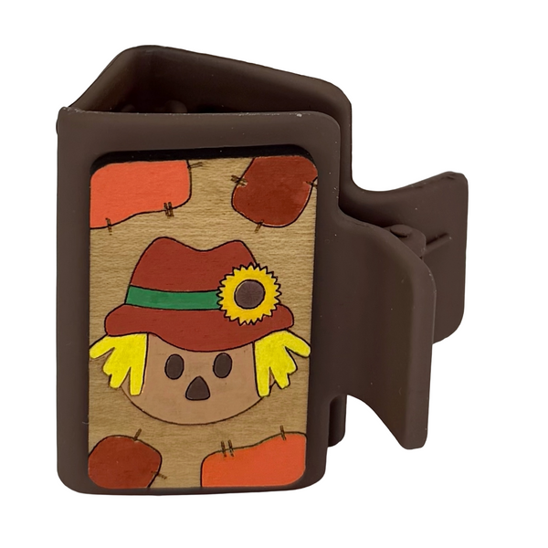 Scarecrow Hairclip 2"