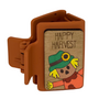 Happy Harvest Scarecrow Hairclip 2"