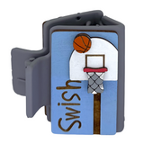 Basketball Swish Hairclip 2