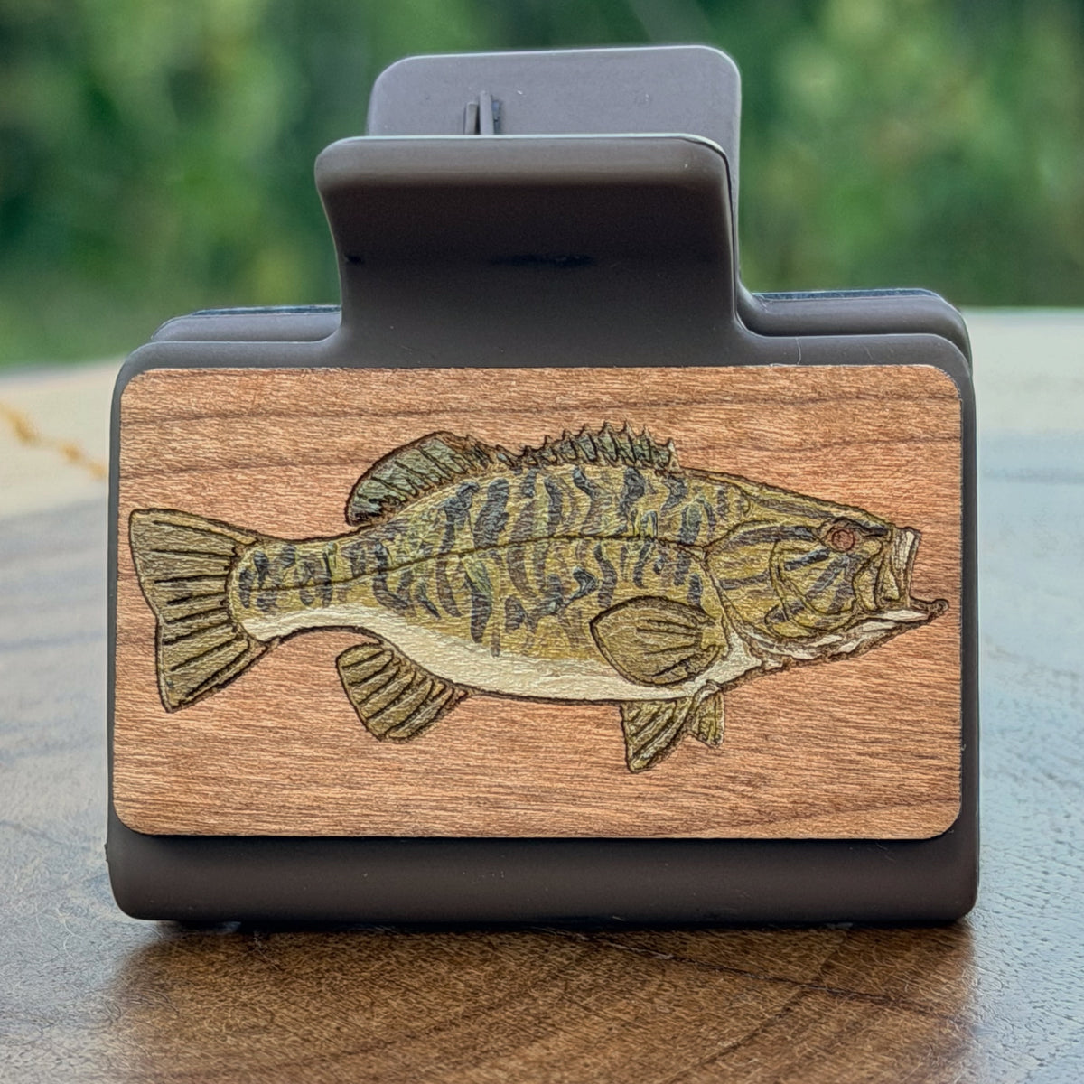 Smallmouth Bass Hairclips 2”