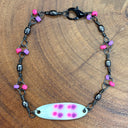  Purple/Pink Spot - 8"