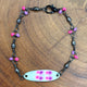  Purple/Pink Spot - 8"