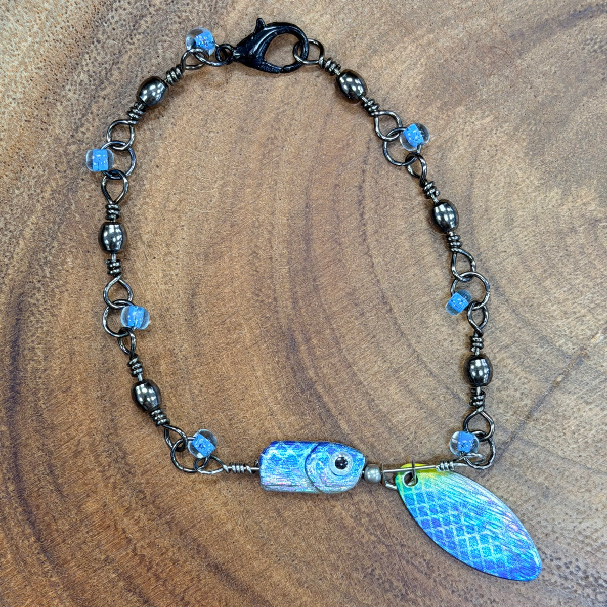 Fishing Bracelets and Anklets - Black