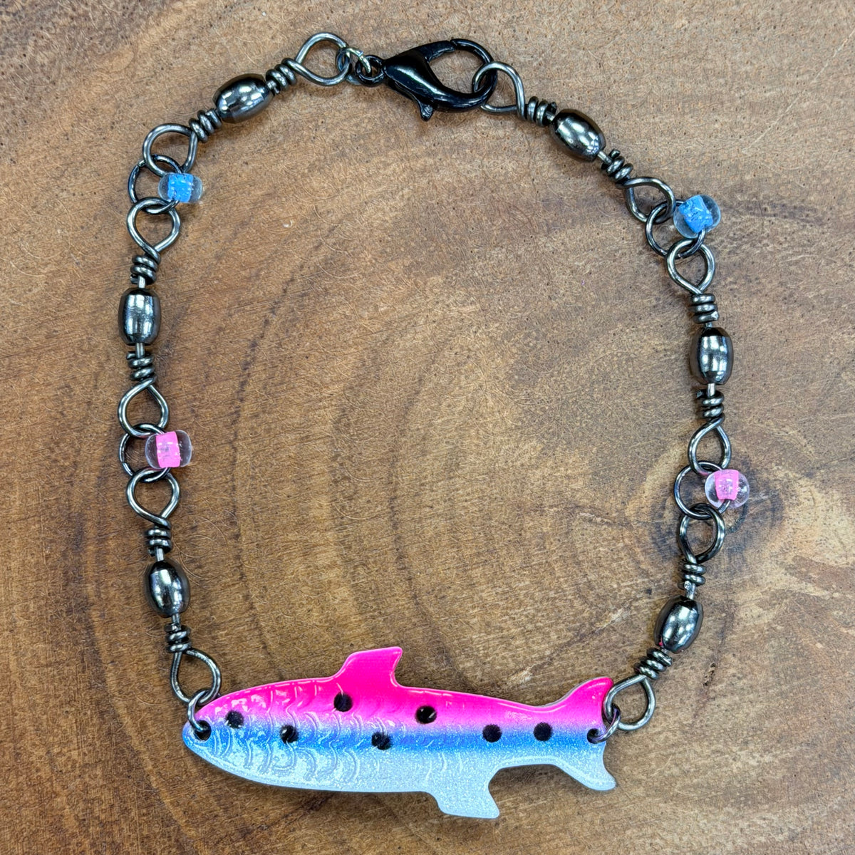 Fishing Bracelets and Anklets - Black