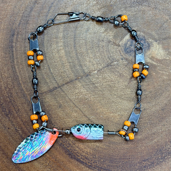 Fishing Bracelets and Anklets - Black